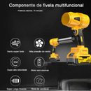 Soprador De Folhas Turbo Portáti Soprador Turbo Port 21V Recarregável 2 Baterias Bivolt Forte