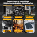 Soprador De Folhas Turbo Portáti Soprador Turbo Port 21V Recarregável 2 Baterias Bivolt Forte