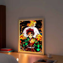Luminária 3D Led Quadro